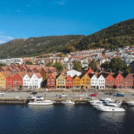 شقة Sentrumsnaert I Bergenhus *